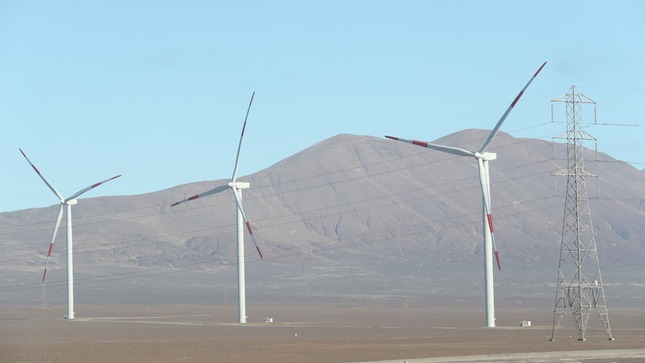 parque eólico en Arequipa